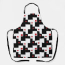 Search for vintage chef aprons Red