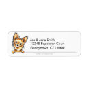 Search for long return address labels Chihuahua