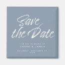 Search for blue save the date magnets Chic