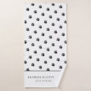 Search for dog paw print bath towels Puppy