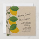 Search for citrus wedding invitations Hand drawn