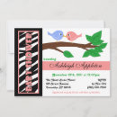 Search for zebra print baby shower invitations Pink