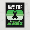Search for mental health awareness postcards Stigma