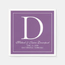 Search for monogram wedding napkins White