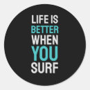Search for surfing life stickers Beach