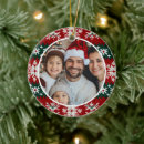 Search for knit christmas tree decorations Red