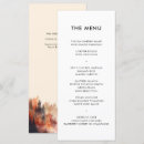 Search for fall wedding menus Rustic