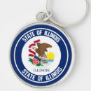 Search for flag of illinois key rings Pride