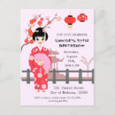 Search for sakura birthday invitations Japanese
