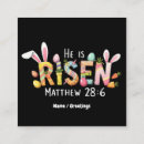 Search for easter business cards Jesus