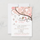 Search for bird rsvp invitations Pink