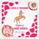 Search for pink pony stickers Cowgirl birthday