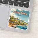 Search for island souvenir stickers Hawaii