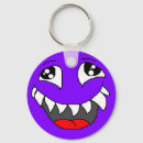 Search for cartoon monsters key rings Humour