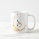 Search for letter s mugs Flowers