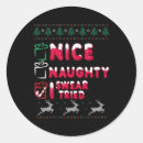 Search for i tried it stickers Santa