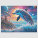 Search for blue dolphin tissue paper Beach