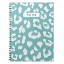 Search for leopard print notebooks Green