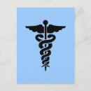 Search for caduceus the postcards Medical symbol