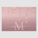 Search for monogram tissue paper Glitter