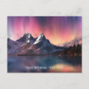 Search for aurora borealis postcards Northern lights