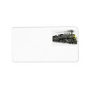 Search for railroad return address labels Steam trains
