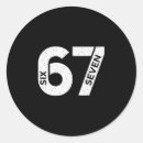 Search for number six 6 stickers 67 halloween
