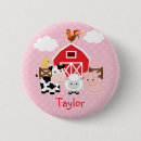 Search for barnyard animal badges Cute