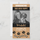 Search for new puppy invitations Adoption