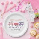 Search for girl first birthday paper plates Modern