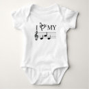 Search for music baby clothes Treble clef