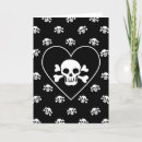 Search for heart and skull valentines day cards Pirate