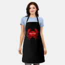 Search for red aprons Crab