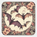 Search for bat illustration stickers Spooky