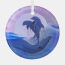 Search for dolphin christmas tree decorations Purple