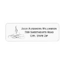 Search for old fashioned return address labels Whimsical