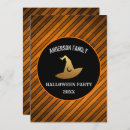 Search for foil halloween invitations Witch