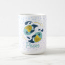 Search for pisces fish mugs Astrology
