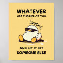 Search for duck saying posters Quote