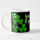 Search for black irish mugs Shamrock