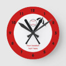 Search for baseball clocks Black