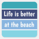 Search for lifes a beach stickers Funny