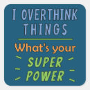 Search for funny introvert stickers Let me overthink this