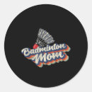 Search for funny badminton stickers Vintage