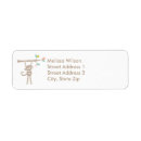 Search for monkey return address labels Illustration