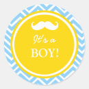 Search for chevron baby shower stickers Moustache