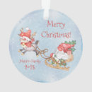 Search for reindeer sleigh christmas tree decorations Blue