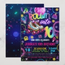 Search for glow skate party invitations For kids