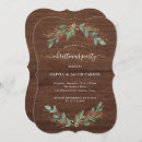 Search for brown christmas invitations Gold