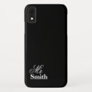 Search for mister iphone cases Black